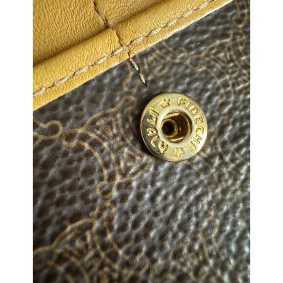 Celine Bifold Long Wallet Brown Macadam EC-20087 Wallet Good Condition PVC - Picture 8 of 10